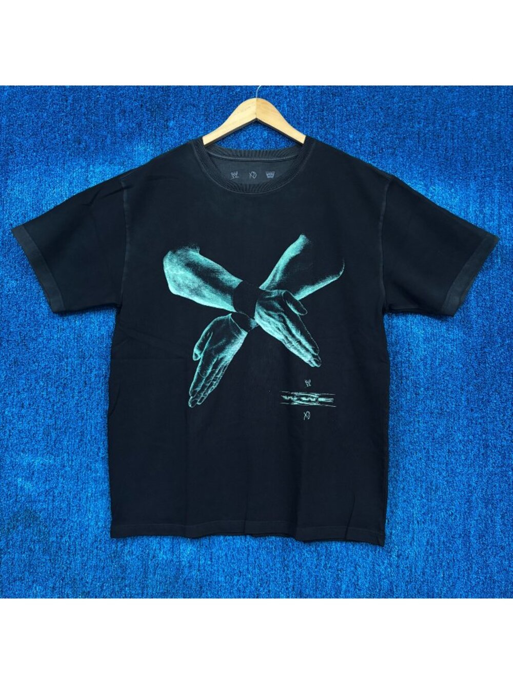 WWE x XO The Weeknd D-Generation X Suck It DX Slogan Tee XL